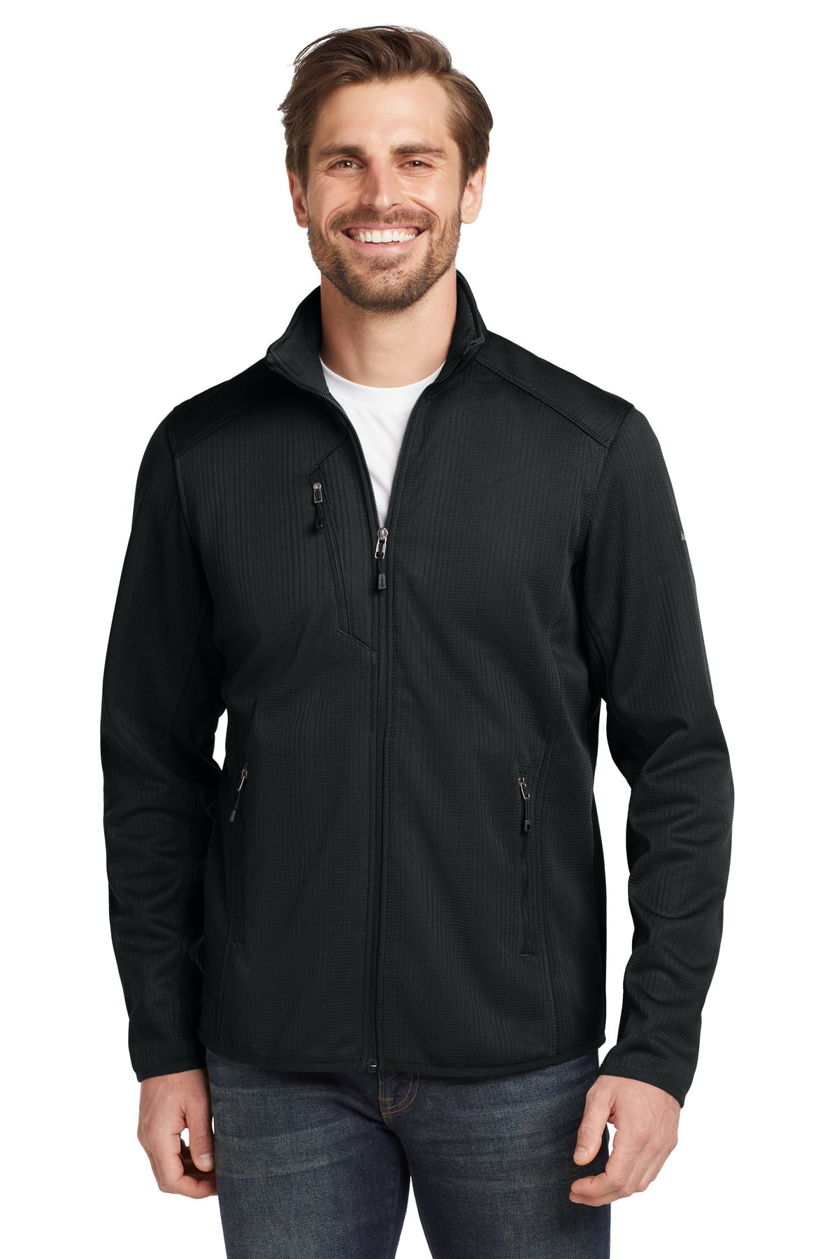 Eddie Bauer ® Dash Full-Zip Fleece Jacket. EB242 - Black - 2XL