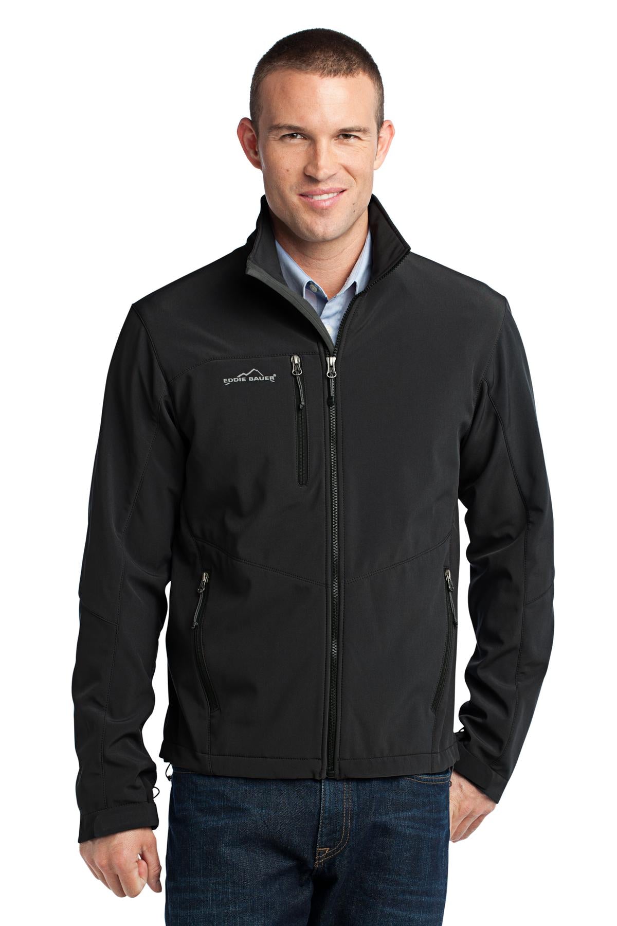 Eddie Bauer® - Soft Shell Jacket. EB530 - Black - 2XL