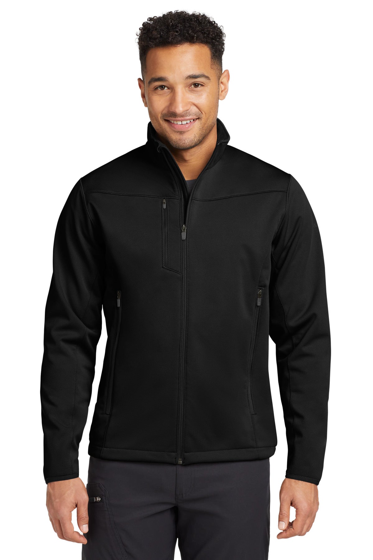 Eddie Bauer® Weather-Resist Soft Shell Jacket. EB538 - Black - 2XL