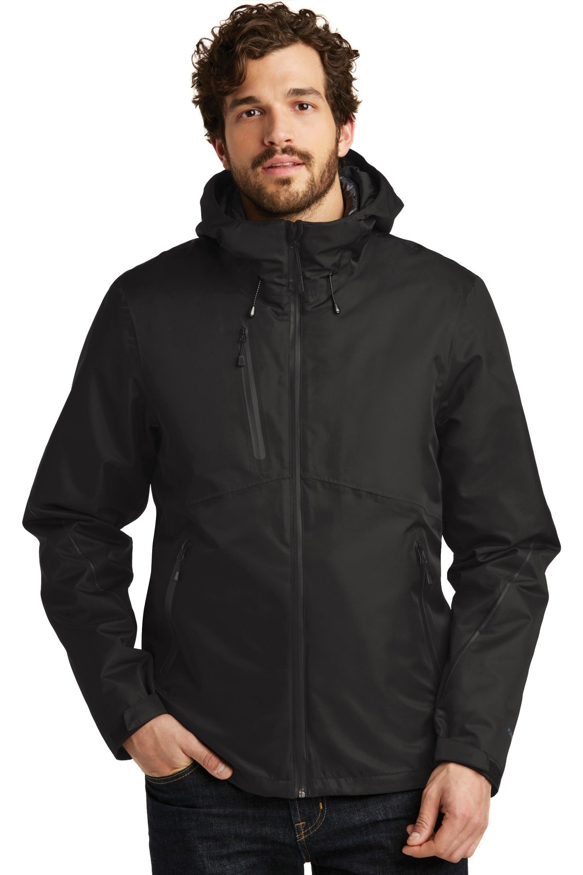Eddie Bauer® WeatherEdge® Plus 3-in-1 Jacket. EB556 - Black/ Black - 2XL