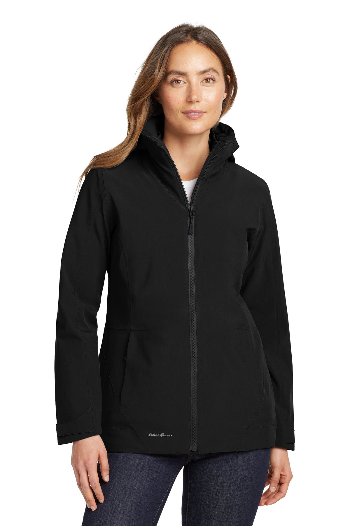 Eddie Bauer® Women's WeatherEdge® 3-in-1 Jacket EB657 - Black/ Storm Grey - 2XL