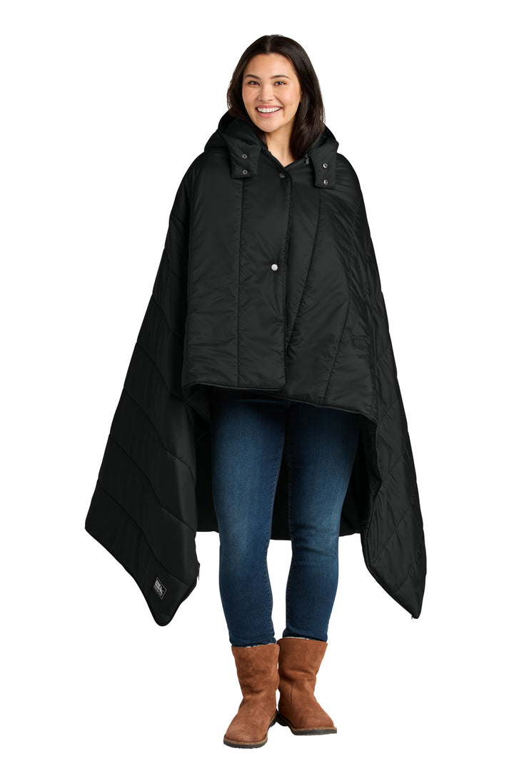 Eddie Bauer® Puffy Camp Poncho EB755 - Black - OSFA