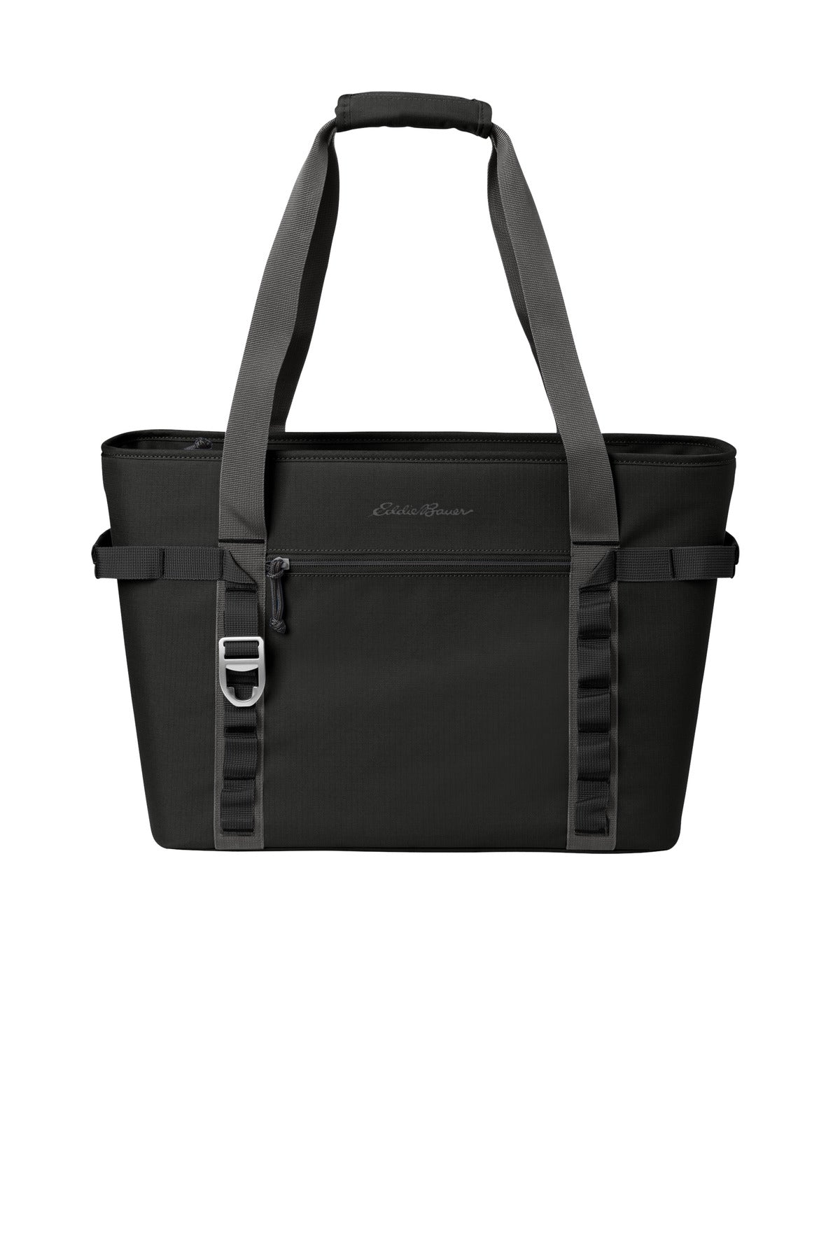 Eddie Bauer® Max Cool Tote Cooler EB801 - Black/ Grey Steel - OSFA