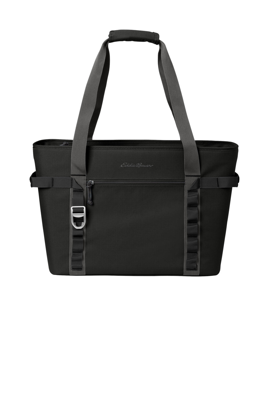 Eddie Bauer® Max Cool Tote Cooler EB801 - Black/ Grey Steel - OSFA