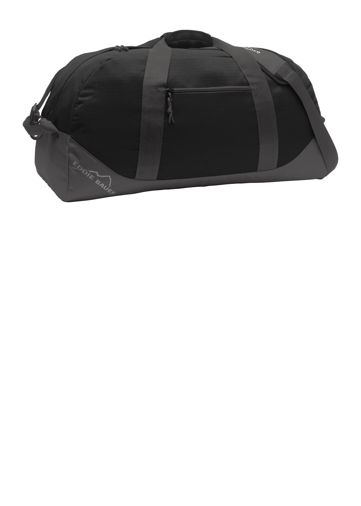 Eddie Bauer® Large Ripstop Duffel. EB901 - Black/ Grey Steel - OSFA