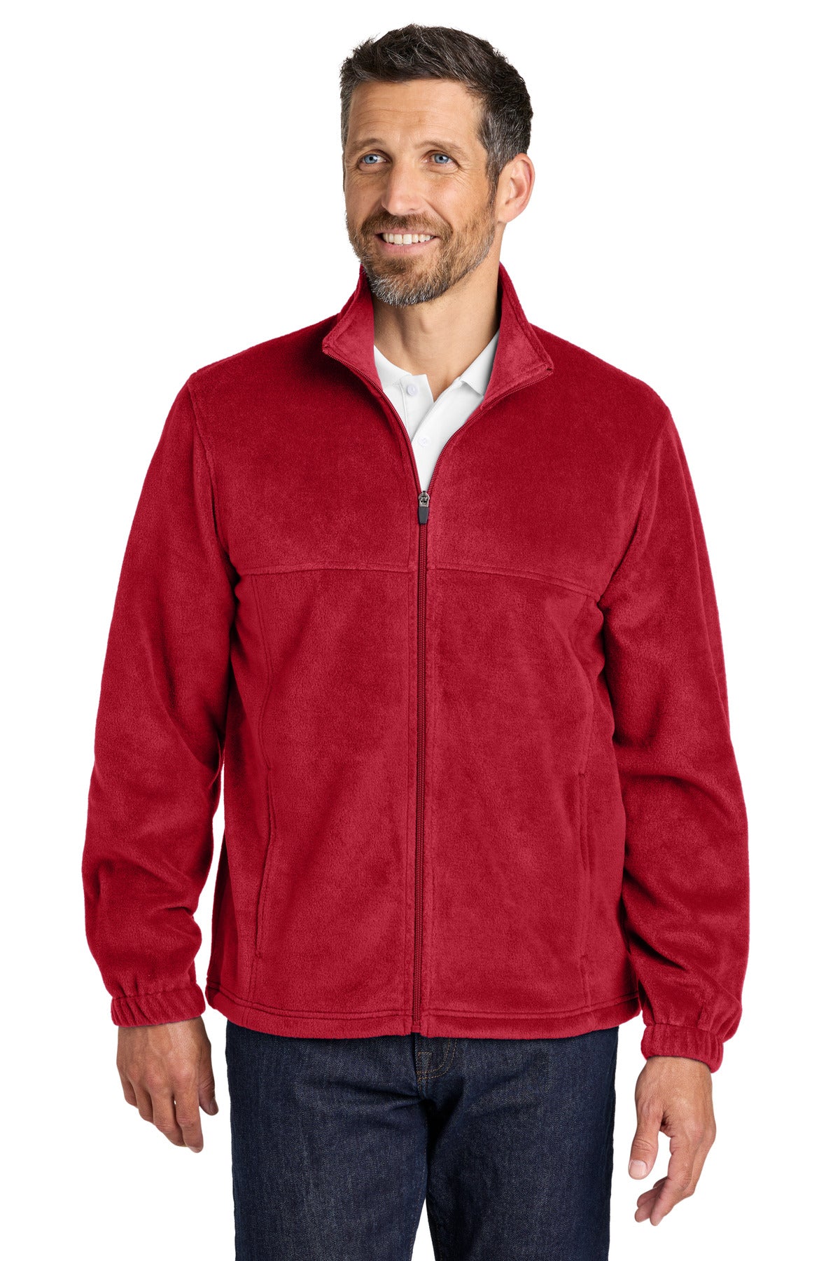 Port Authority® Plush Fleece Full-Zip Jacket F190