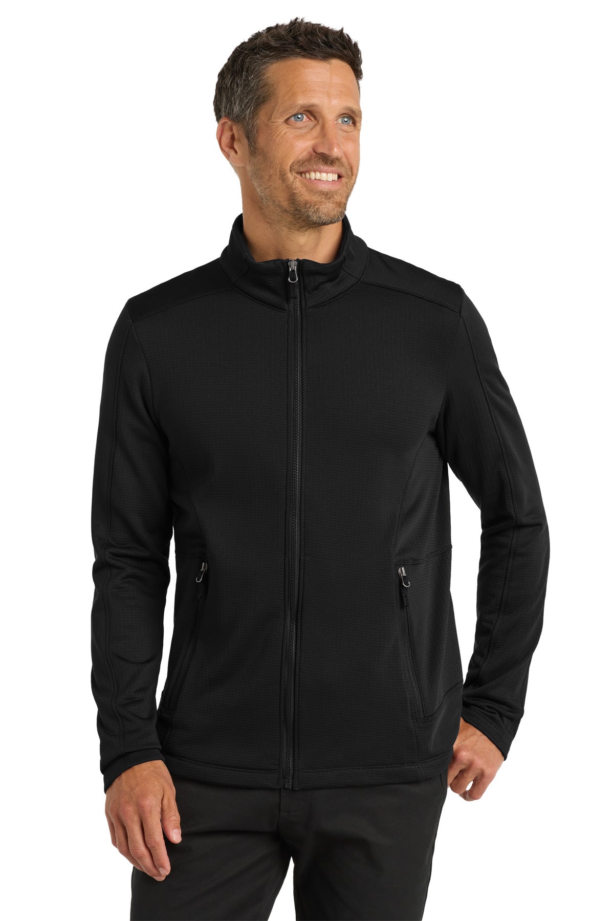 Port Authority ® Grid Fleece Jacket. F239 - Deep Black - 2XL