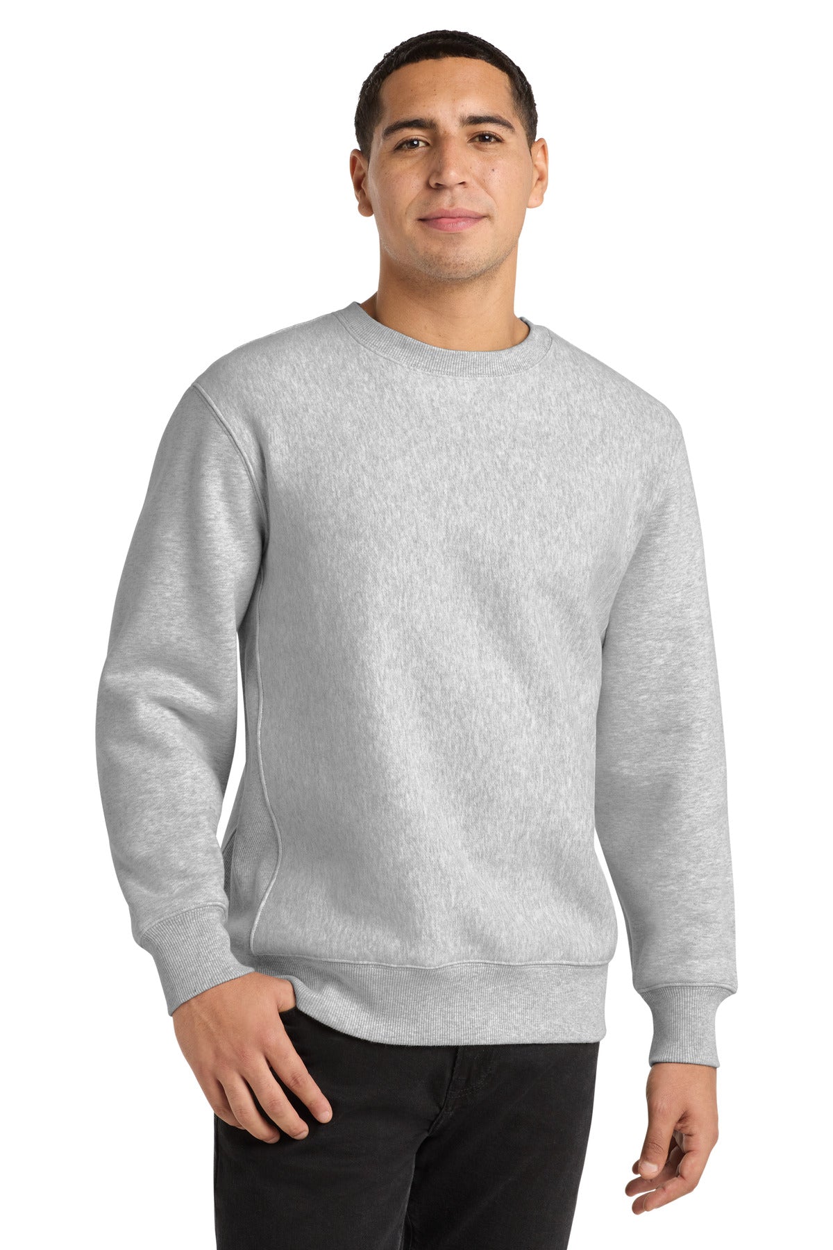 Sport-Tek® Super Heavyweight Crewneck Sweatshirt.  F280 - Athletic Heather - 2XL