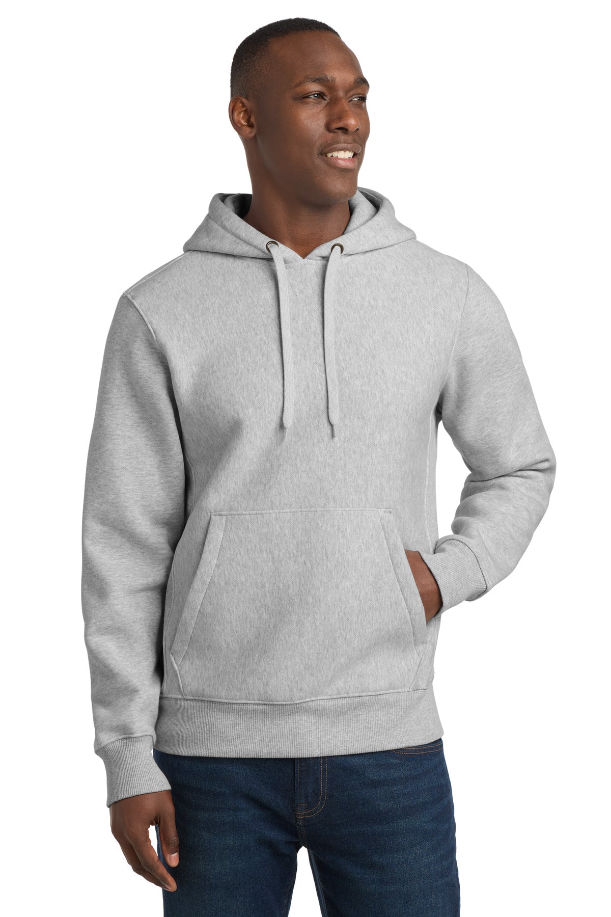 Sport-Tek® Super Heavyweight Pullover Hooded Sweatshirt.  F281 - Athletic Heather - 2XL