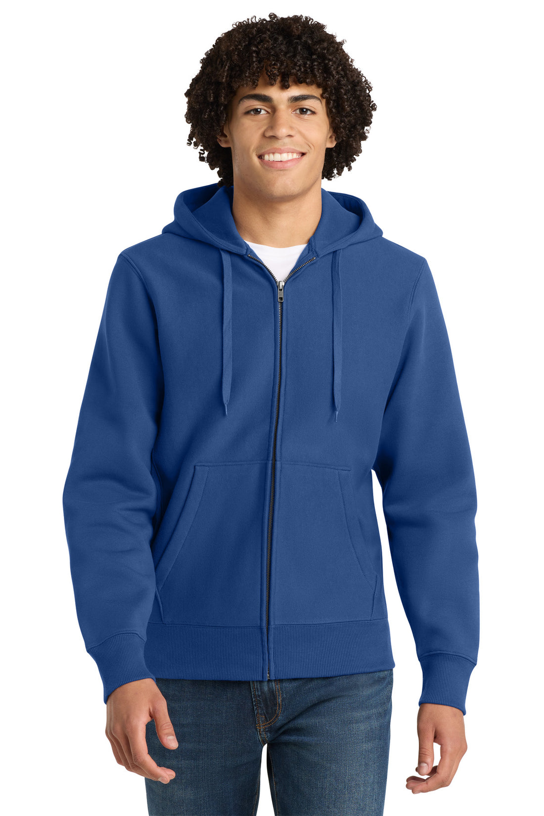 Sport-Tek® Super Heavyweight Full-Zip Hooded Sweatshirt.  F282