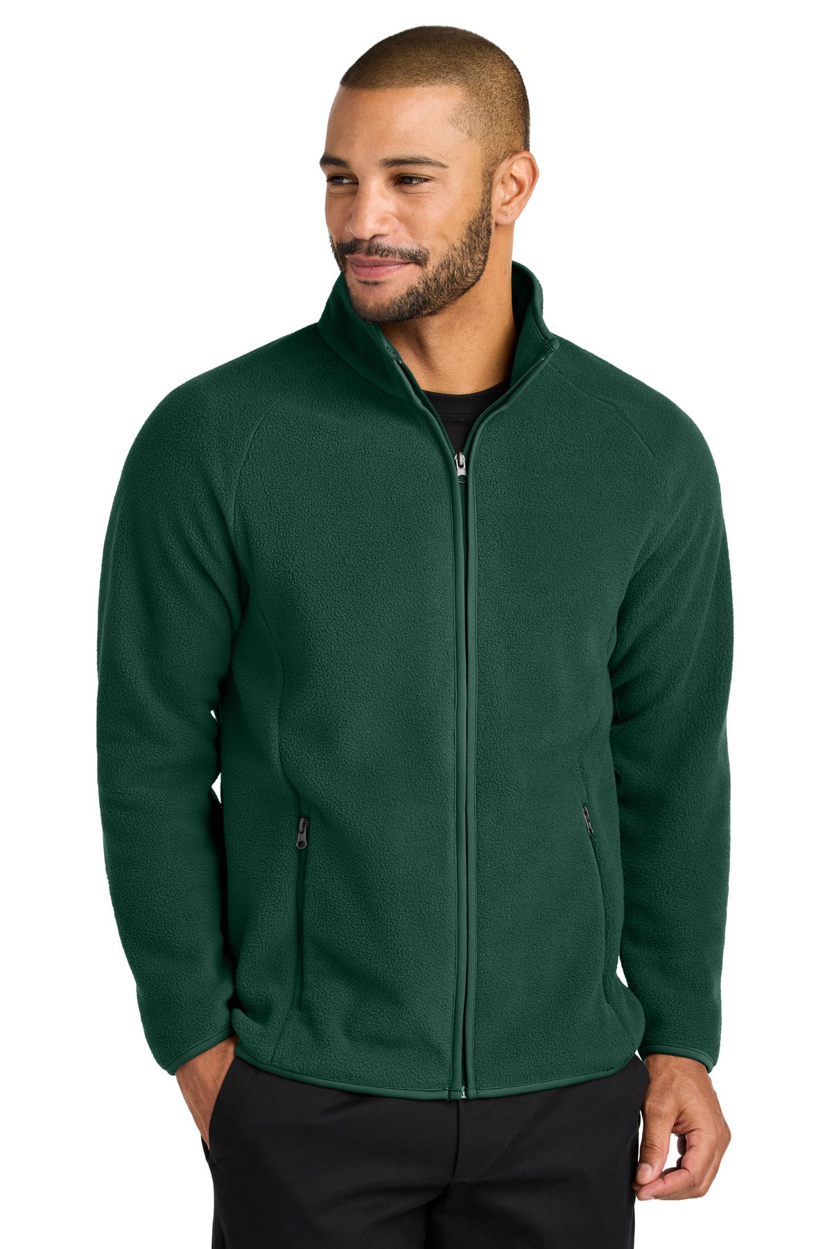 Port Authority® C-FREE® Raglan Fleece F700 - Dark Green - 2XL