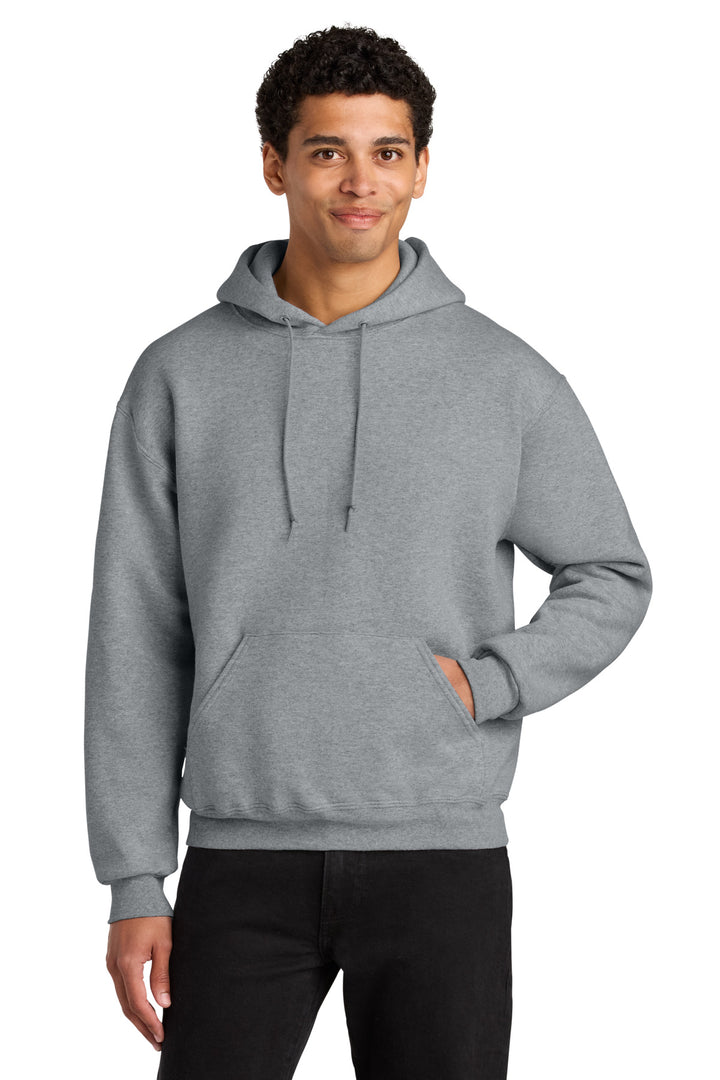 Jerzees Rugged® Unisex Hooded Sweatshirt H12M - Athletic Heather - 2XL