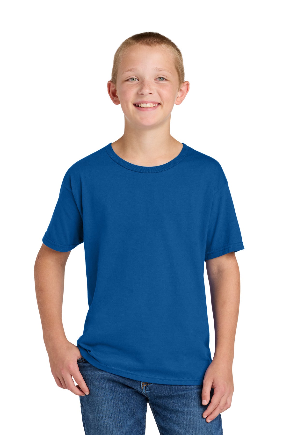 Jerzees Ultimate® Youth Ring Spun T-Shirt IC46B