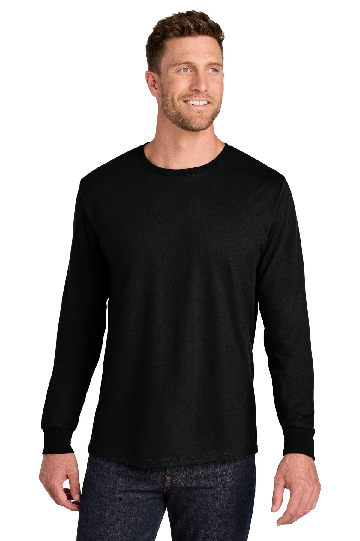 Jerzees Ultimate® Unisex Ring Spun Long Sleeve T-Shirt IC46L