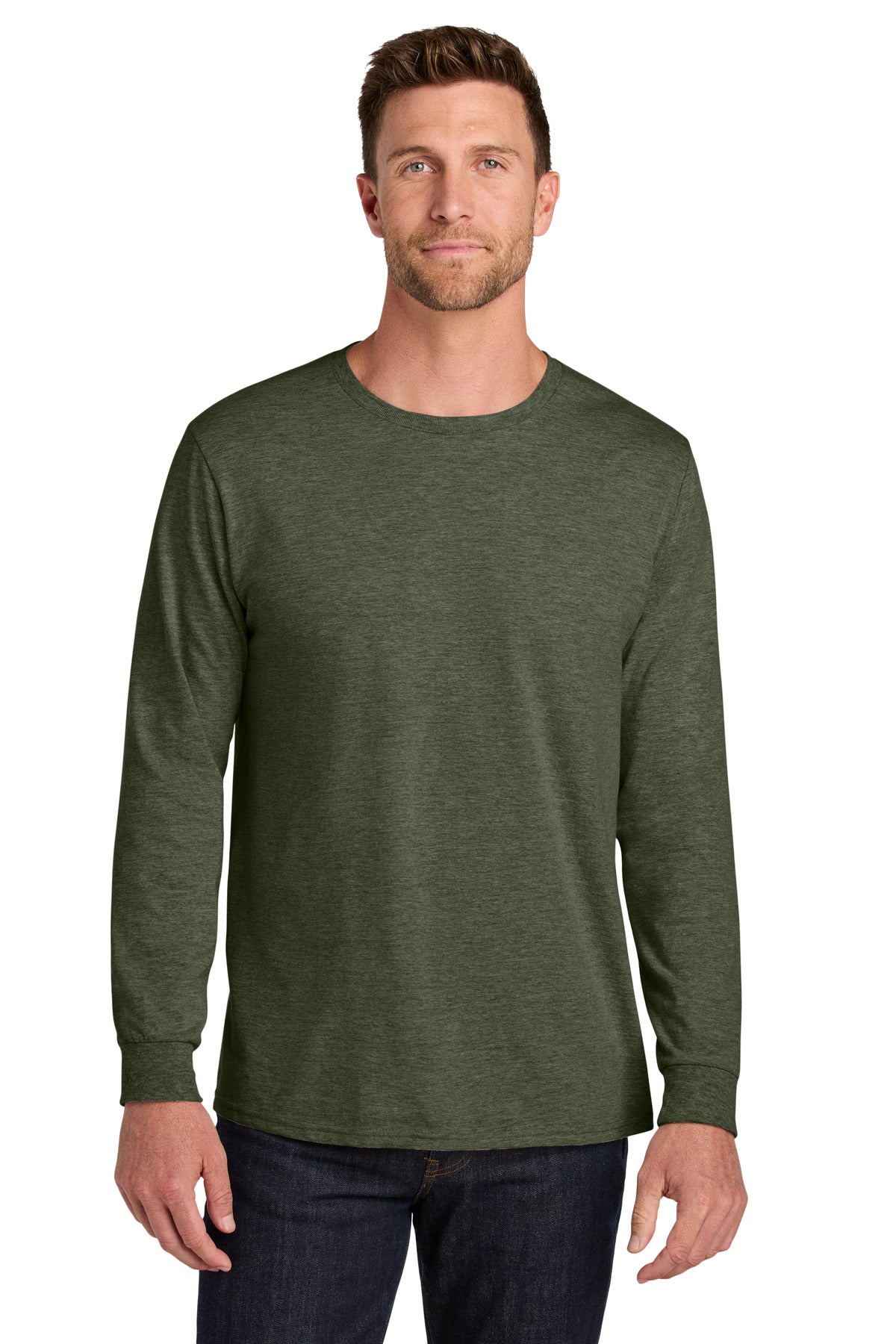 Jerzees Ultimate® Unisex Ring Spun Long Sleeve T-Shirt IC46L