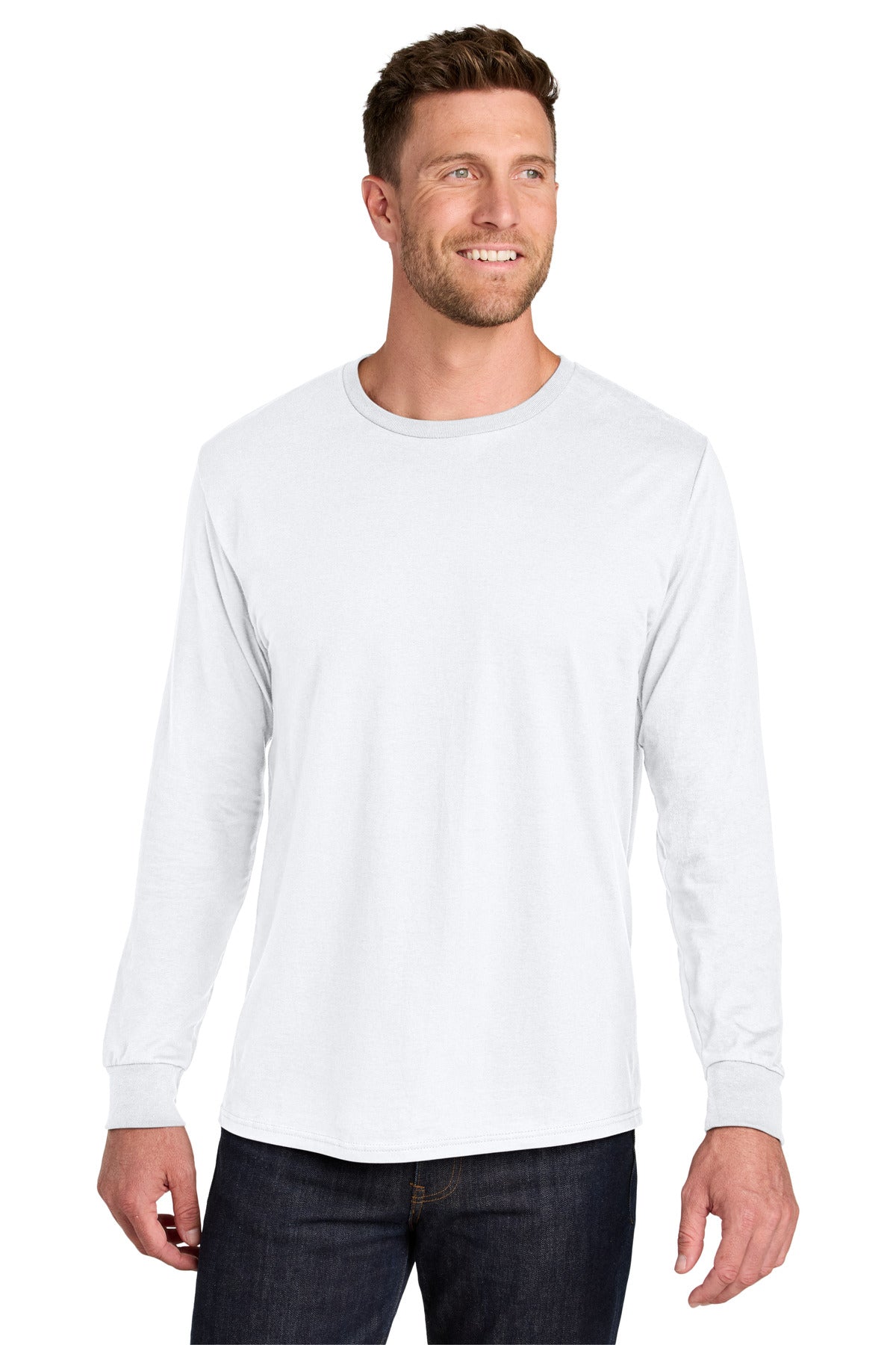Jerzees Ultimate® Unisex Ring Spun Long Sleeve T-Shirt IC46L