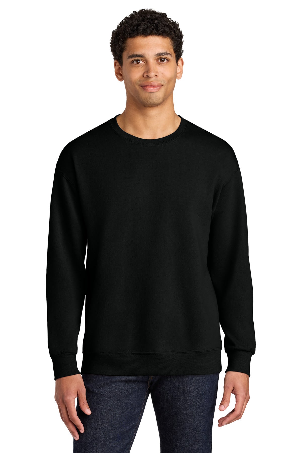 Jerzees Ultimate® Unisex CVC Ring Spun Crewneck Sweatshirt IC48M