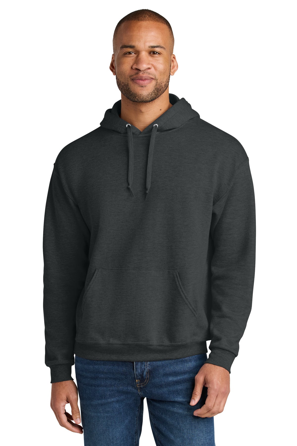 Jerzees Ultimate® Unisex CVC Ring Spun Hooded Sweatshirt IC49M