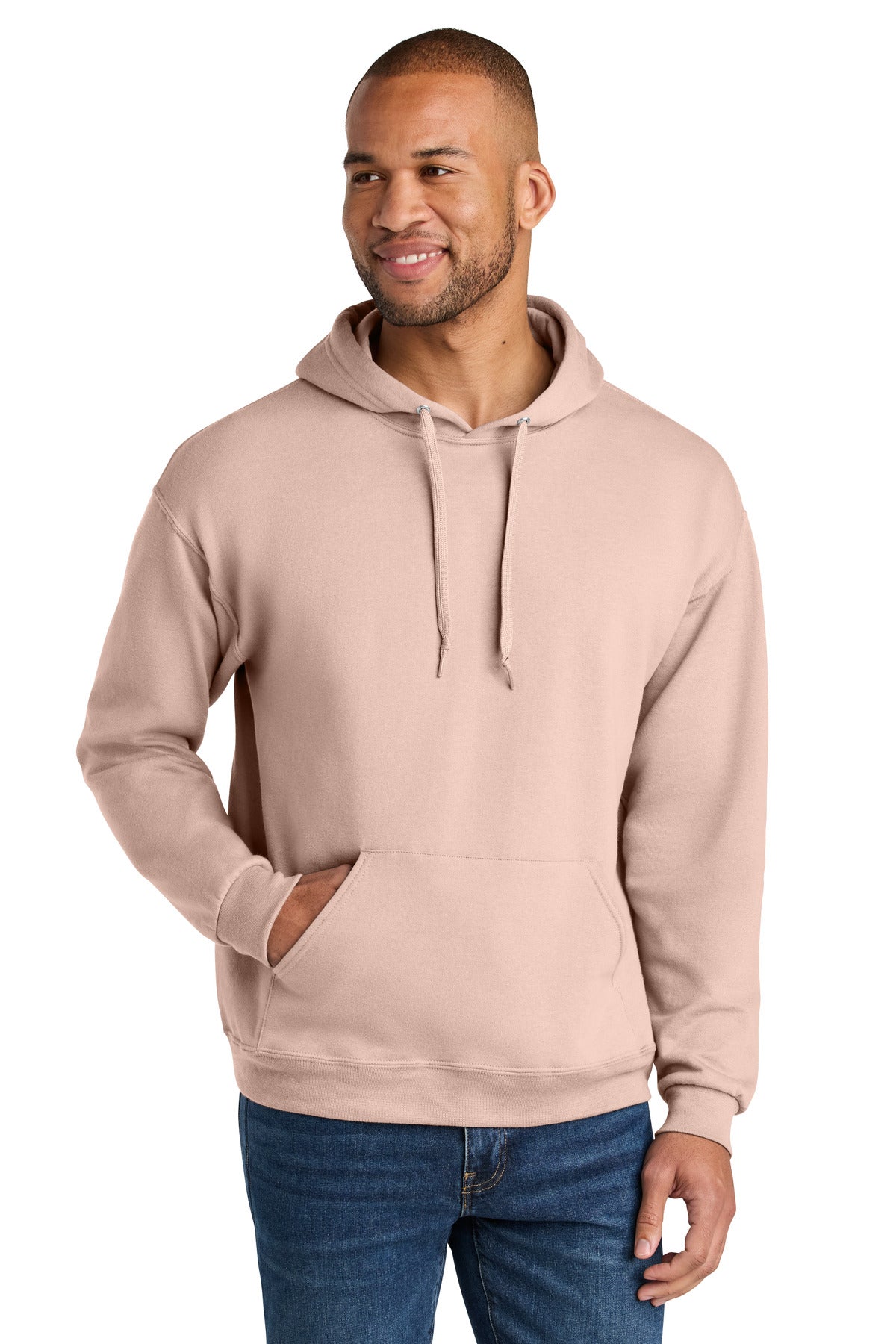 Jerzees Ultimate® Unisex CVC Ring Spun Hooded Sweatshirt IC49M