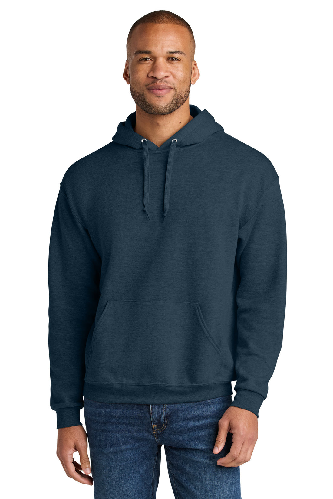 Jerzees Ultimate® Unisex CVC Ring Spun Hooded Sweatshirt IC49M