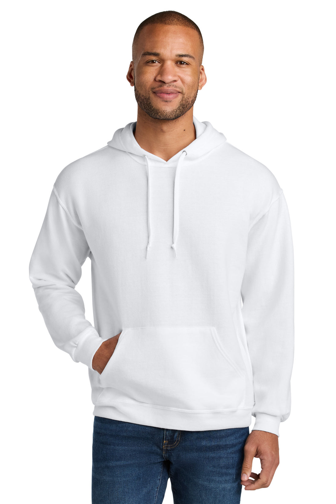 Jerzees Ultimate® Unisex CVC Ring Spun Hooded Sweatshirt IC49M