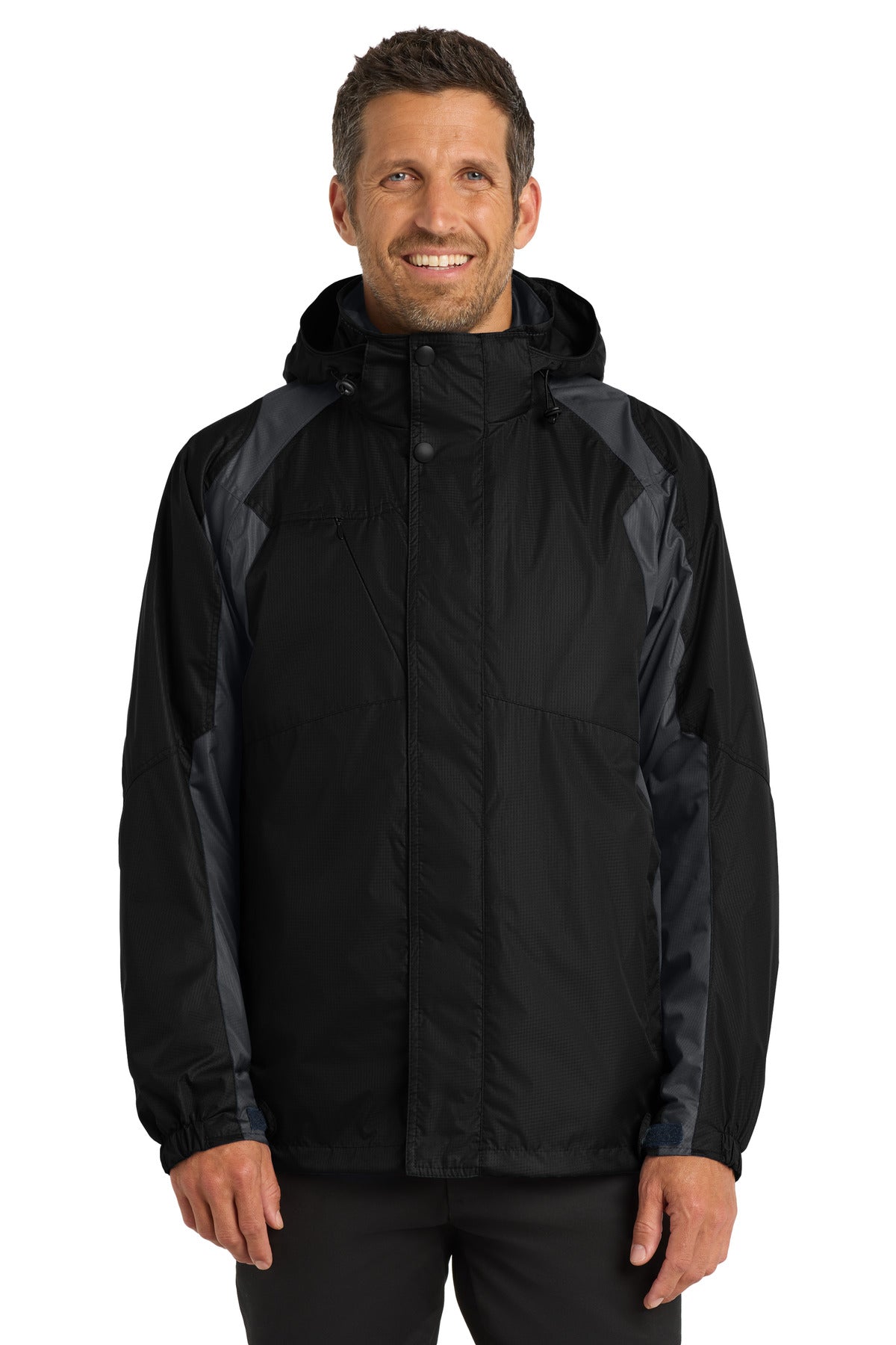 Port Authority® Ranger 3-in-1 Jacket. J310 - Black/ Ink Grey - 2XL