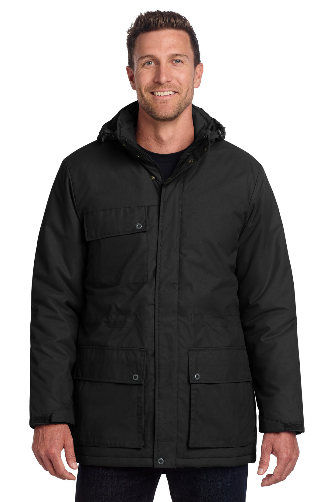 Port Authority® Excursion Parka J599 - Deep Black - 2XL