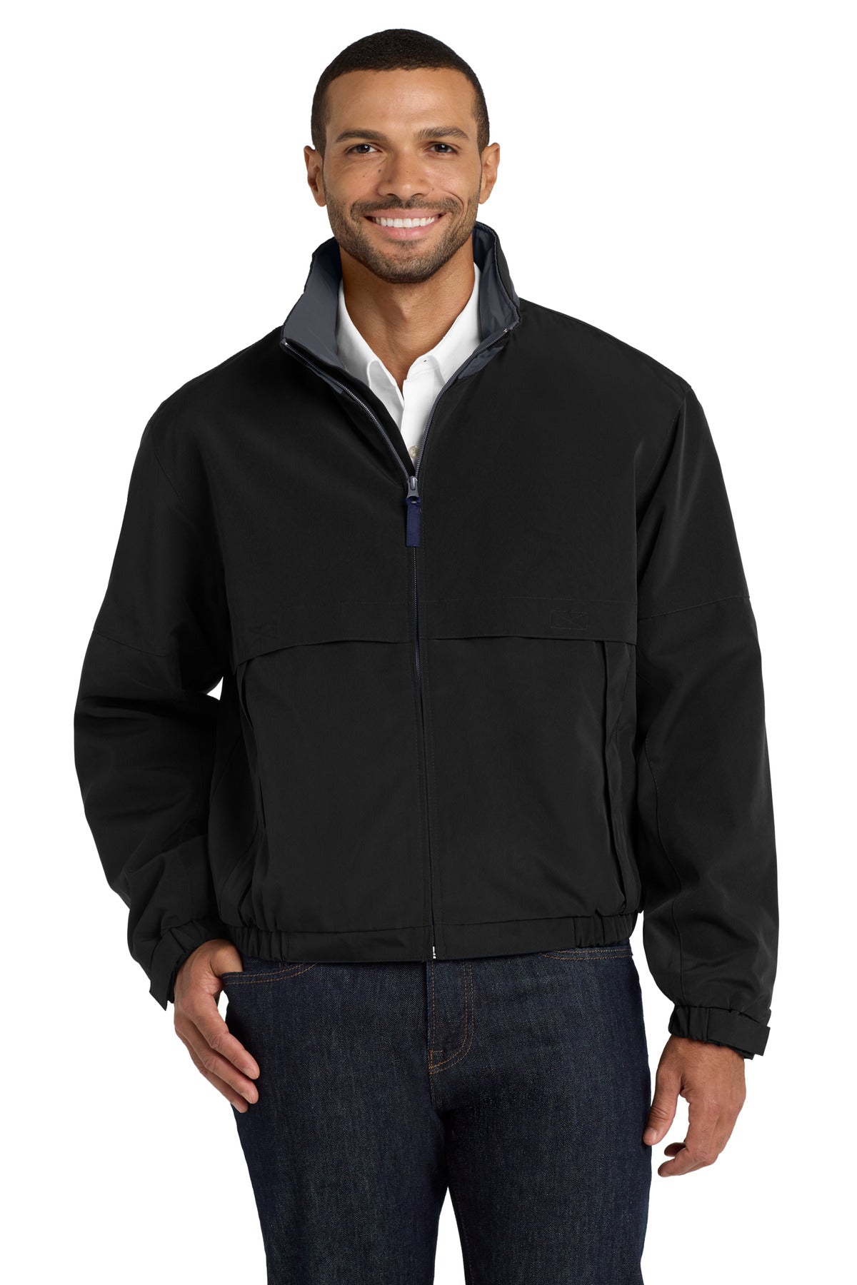 Port Authority® Legacy  Jacket.  J764 - Black/ Steel Grey - 2XL