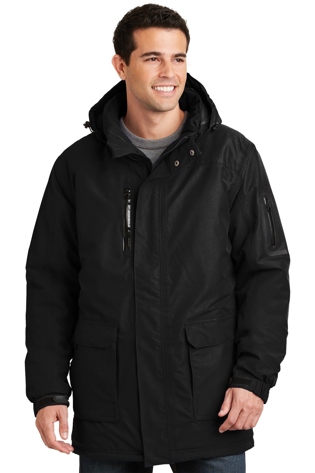 Port Authority® Heavyweight Parka. J799 - Black - 2XL