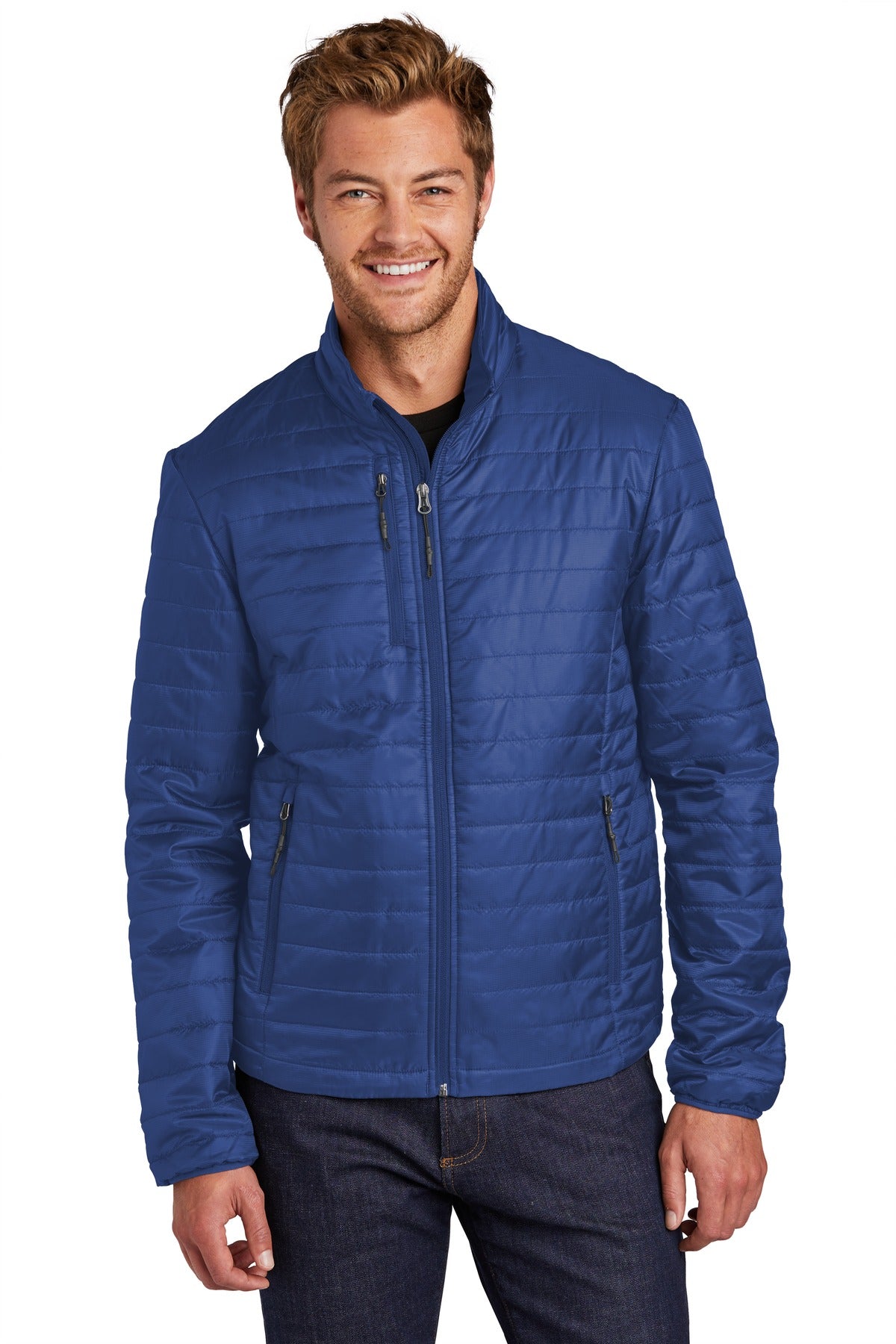 Port Authority ® Packable Puffy Jacket J850 - Cobalt Blue - 2XL
