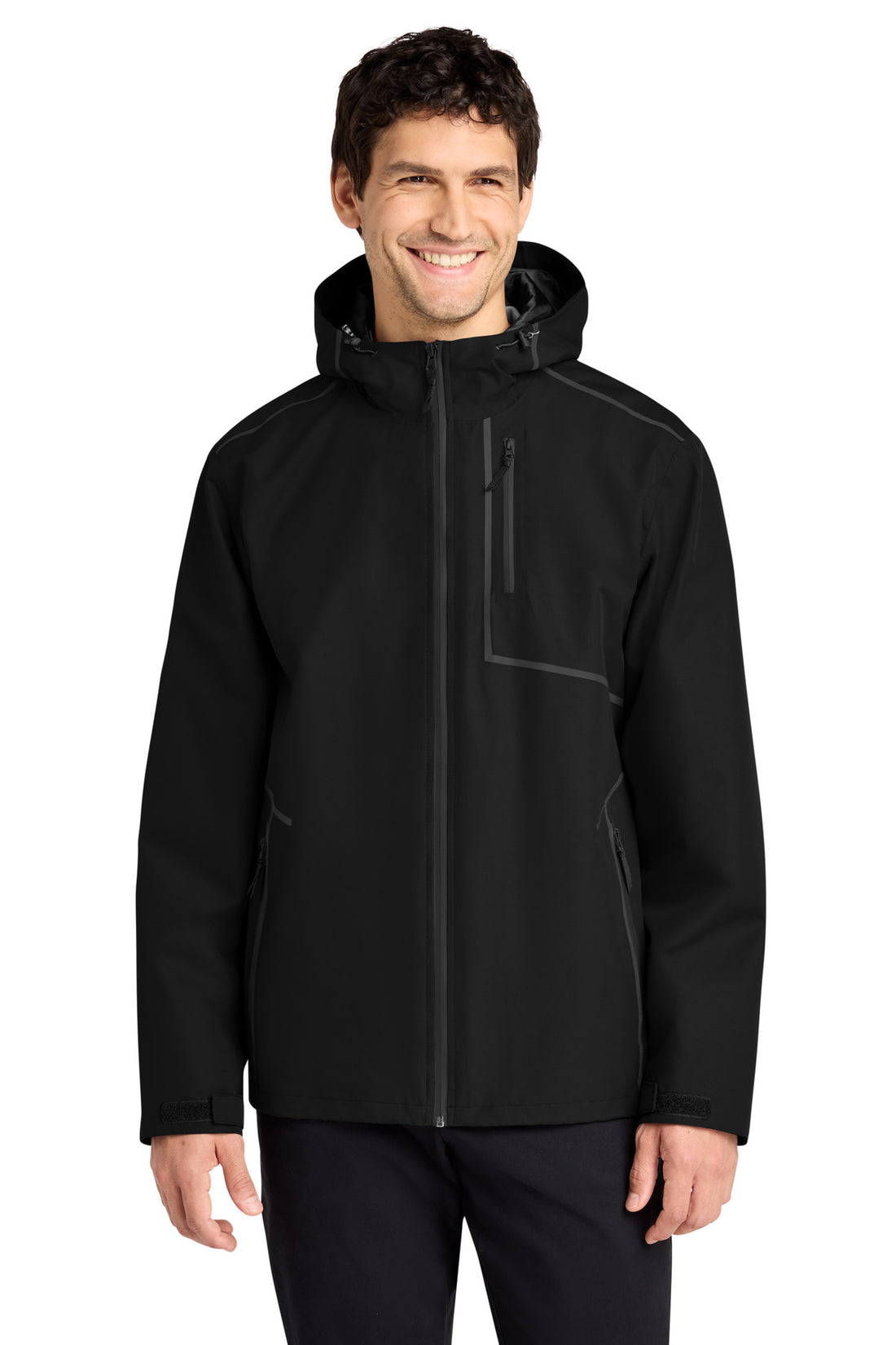 Port Authority® Collective Tech Outer Shell Jacket J920 - Deep Black - 2XL