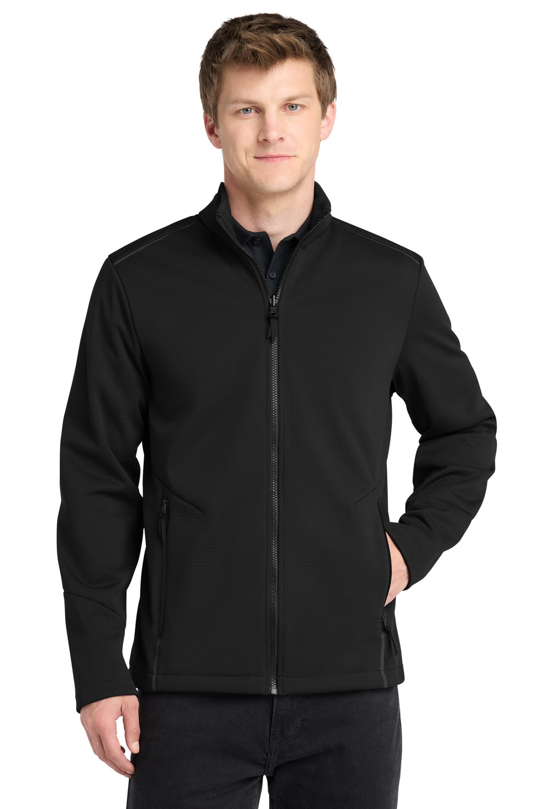 Port Authority® Collective Tech Soft Shell Jacket J921 - Deep Black - 2XL