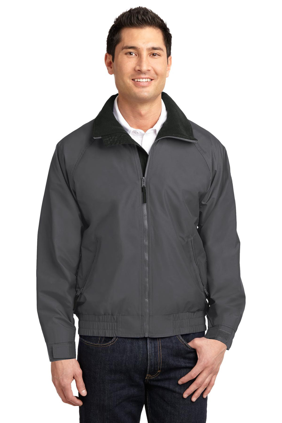 Port Authority® Competitor Jacket. JP54 - Deep Smoke/ Black - 2XL