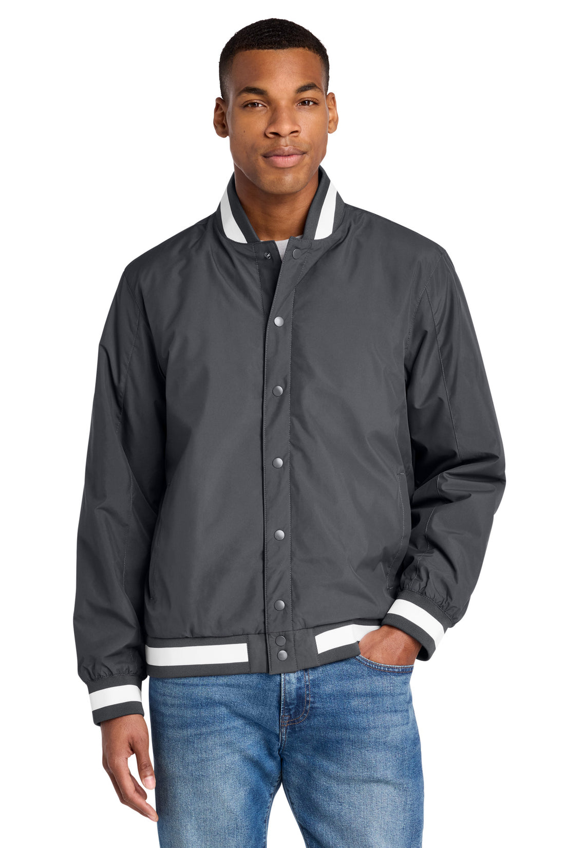Sport-Tek® Insulated Varsity Jacket JST58