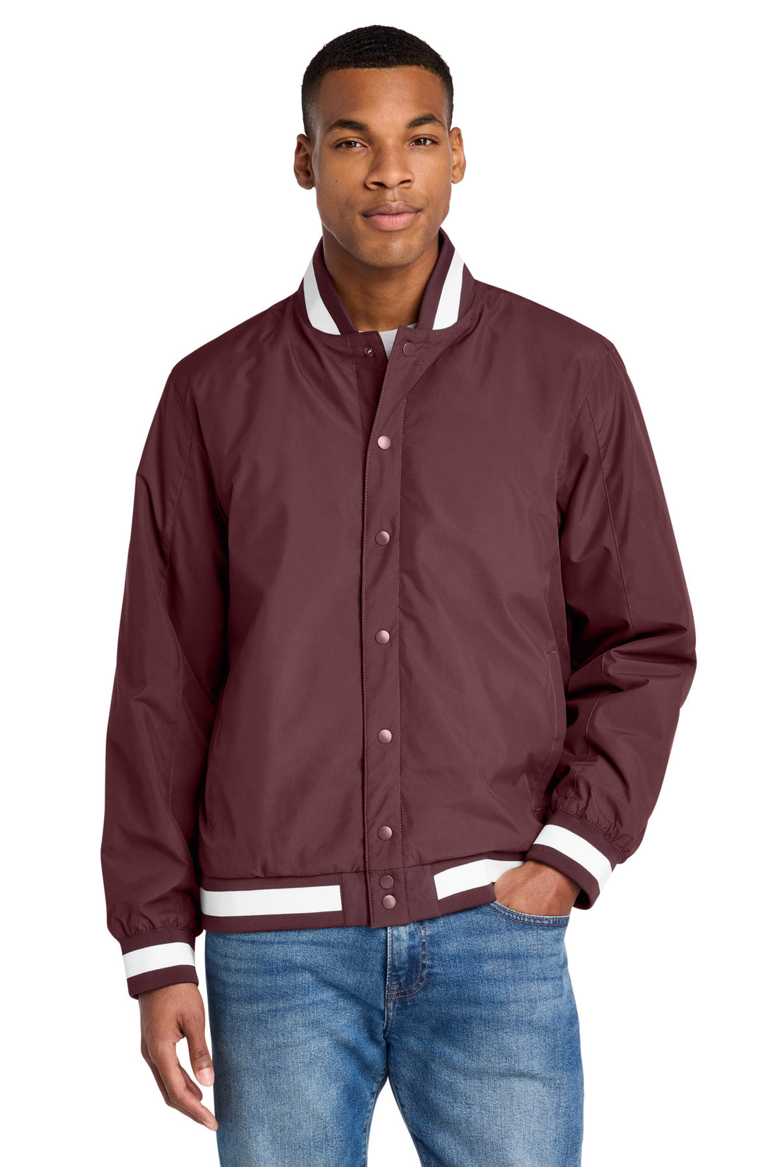 Sport-Tek® Insulated Varsity Jacket JST58