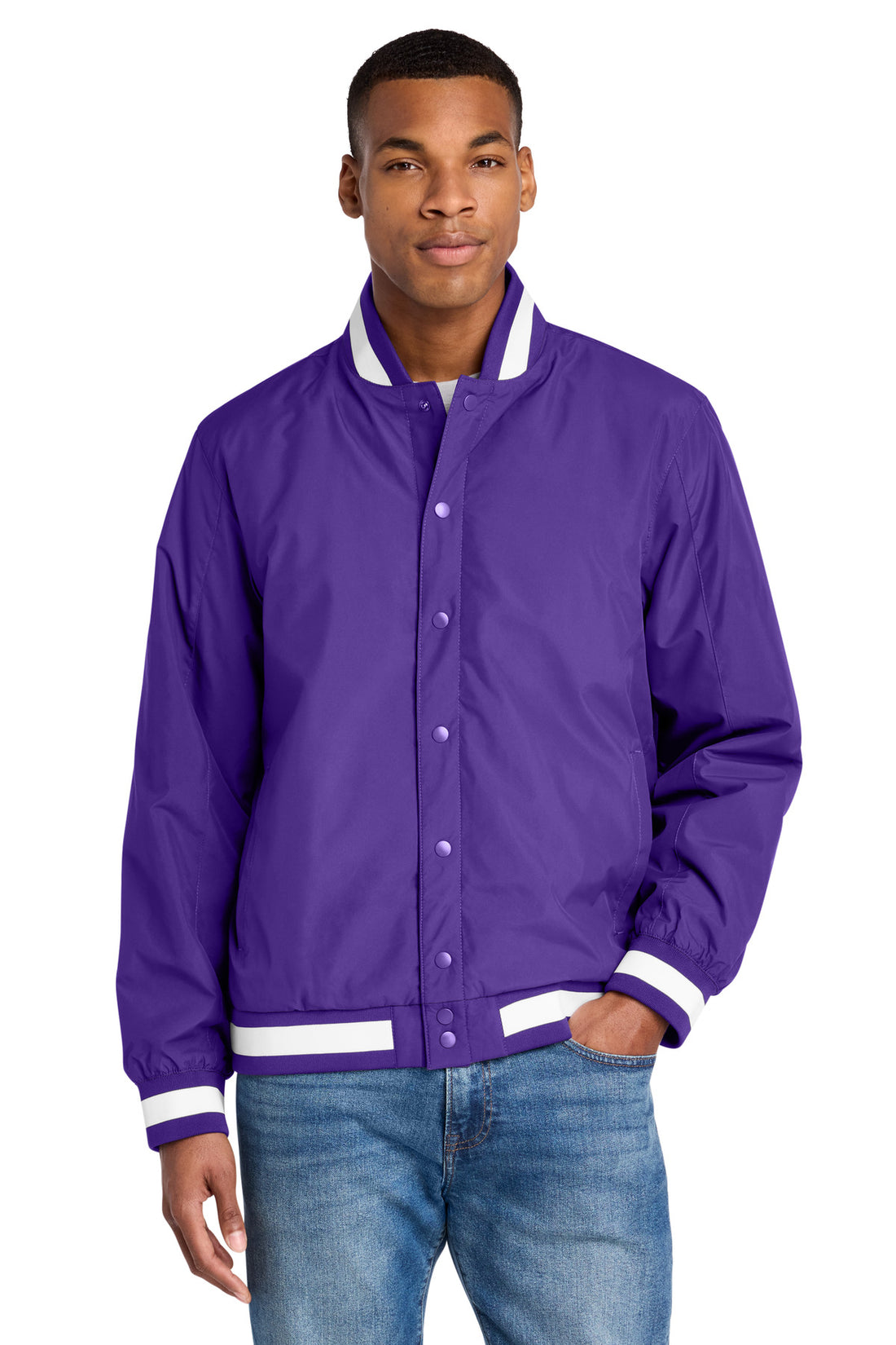 Sport-Tek® Insulated Varsity Jacket JST58