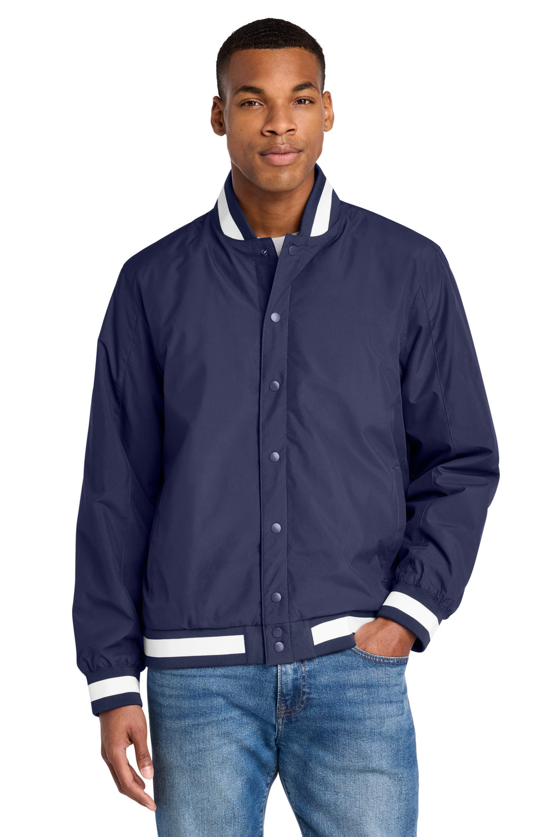 Sport-Tek® Insulated Varsity Jacket JST58