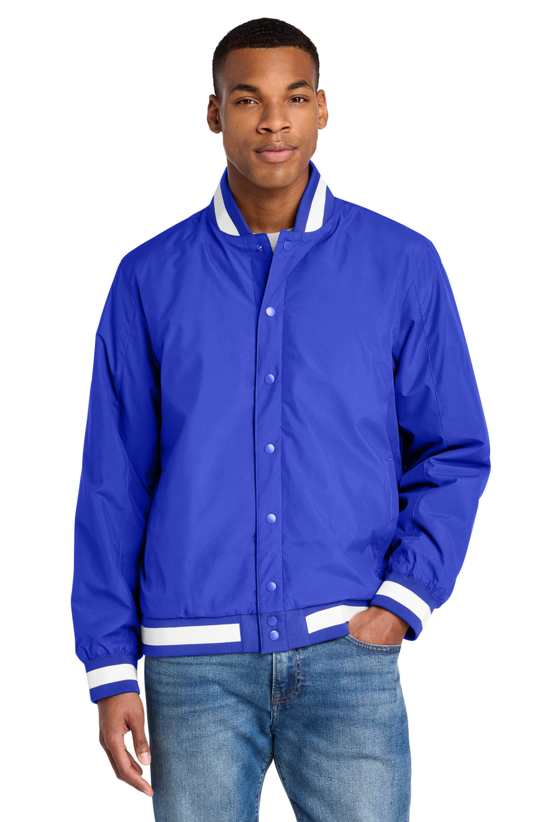 Sport-Tek® Insulated Varsity Jacket JST58