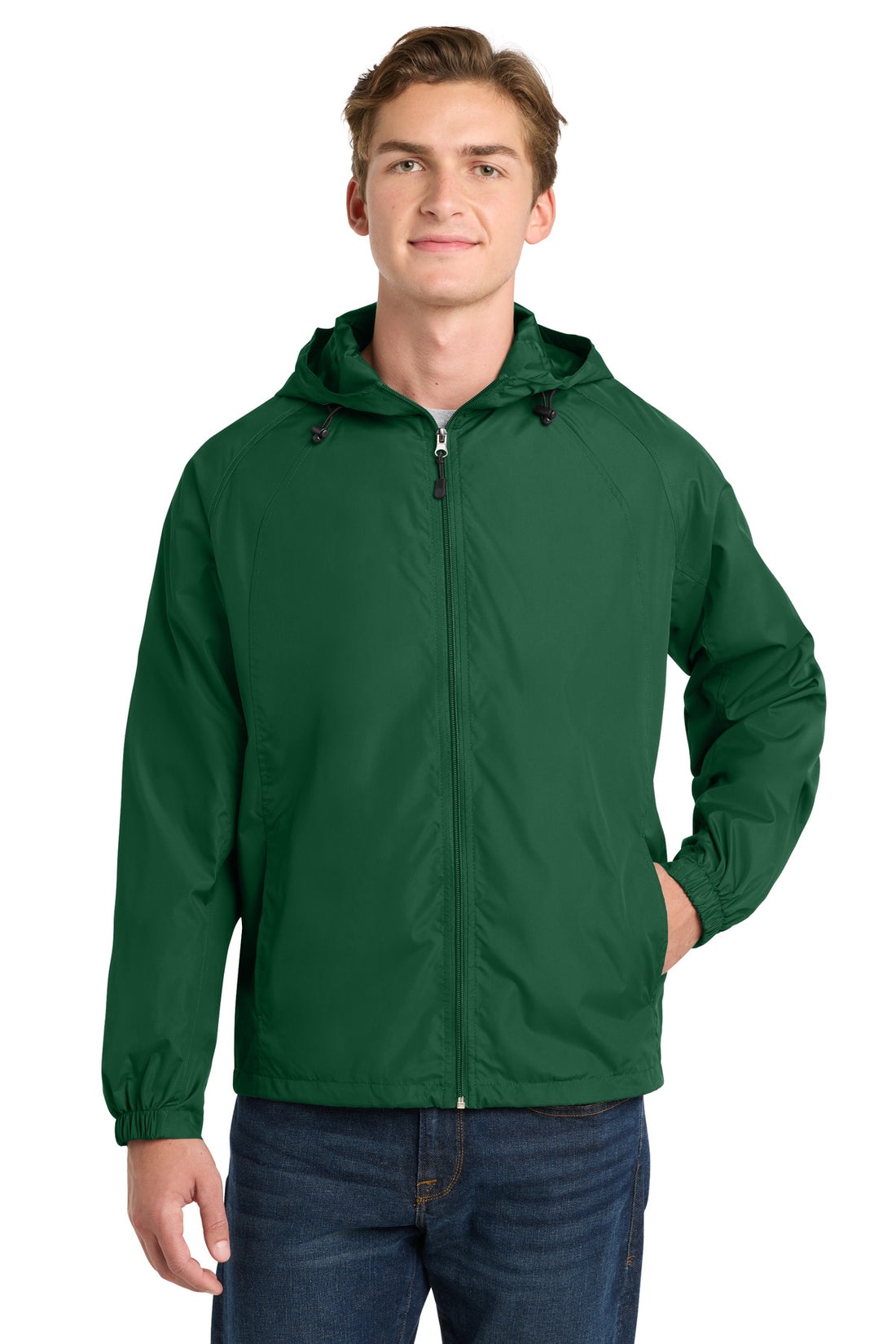 Sport-Tek® Hooded Raglan Jacket. JST73