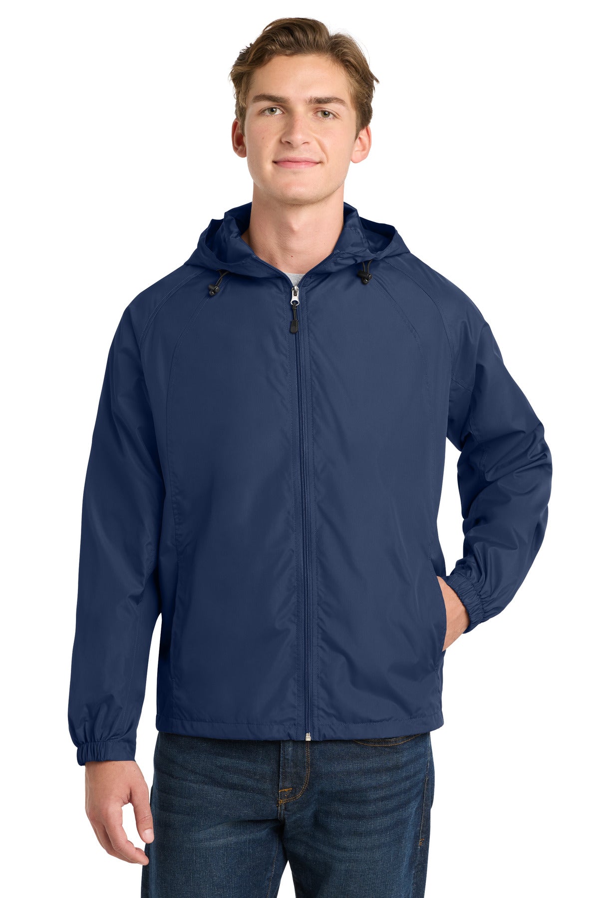 Sport-Tek® Hooded Raglan Jacket. JST73