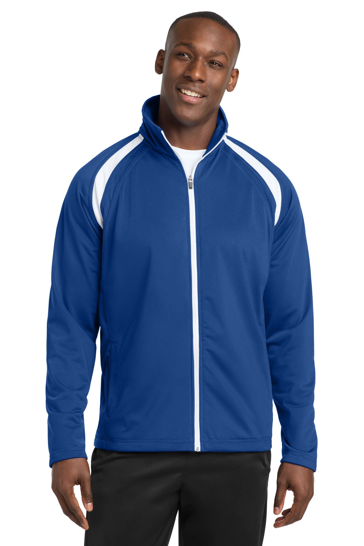 Sport-Tek® Tricot Track Jacket. JST90