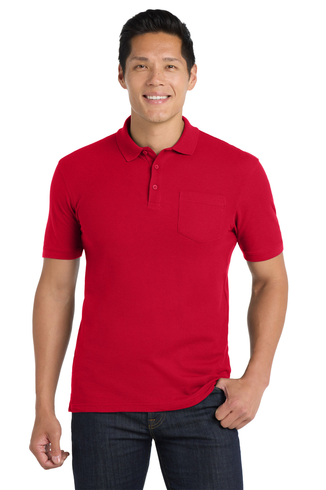Port Authority® Core Classic Pique Pocket Polo. K100P