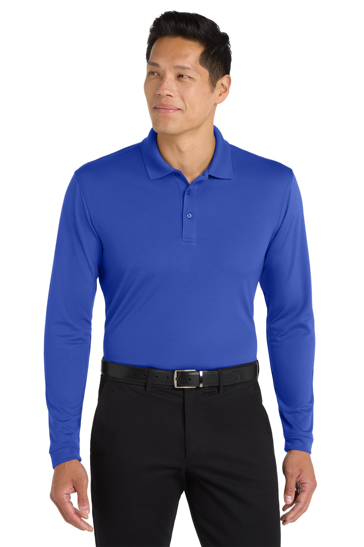 Port Authority ® Dry Zone ® UV Micro-Mesh Long Sleeve Polo K110LS