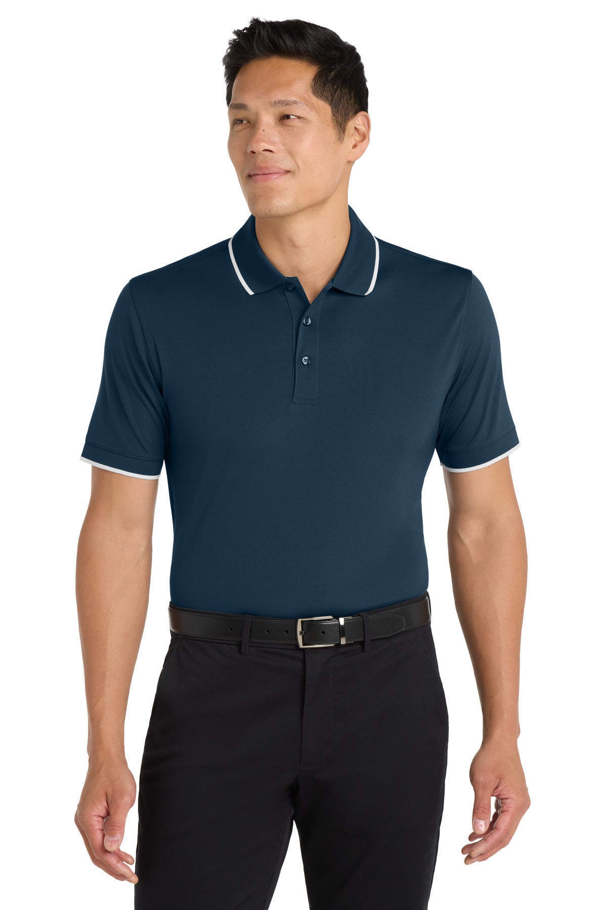 Port Authority® Dry Zone® UV Micro-Mesh Tipped Polo. K111
