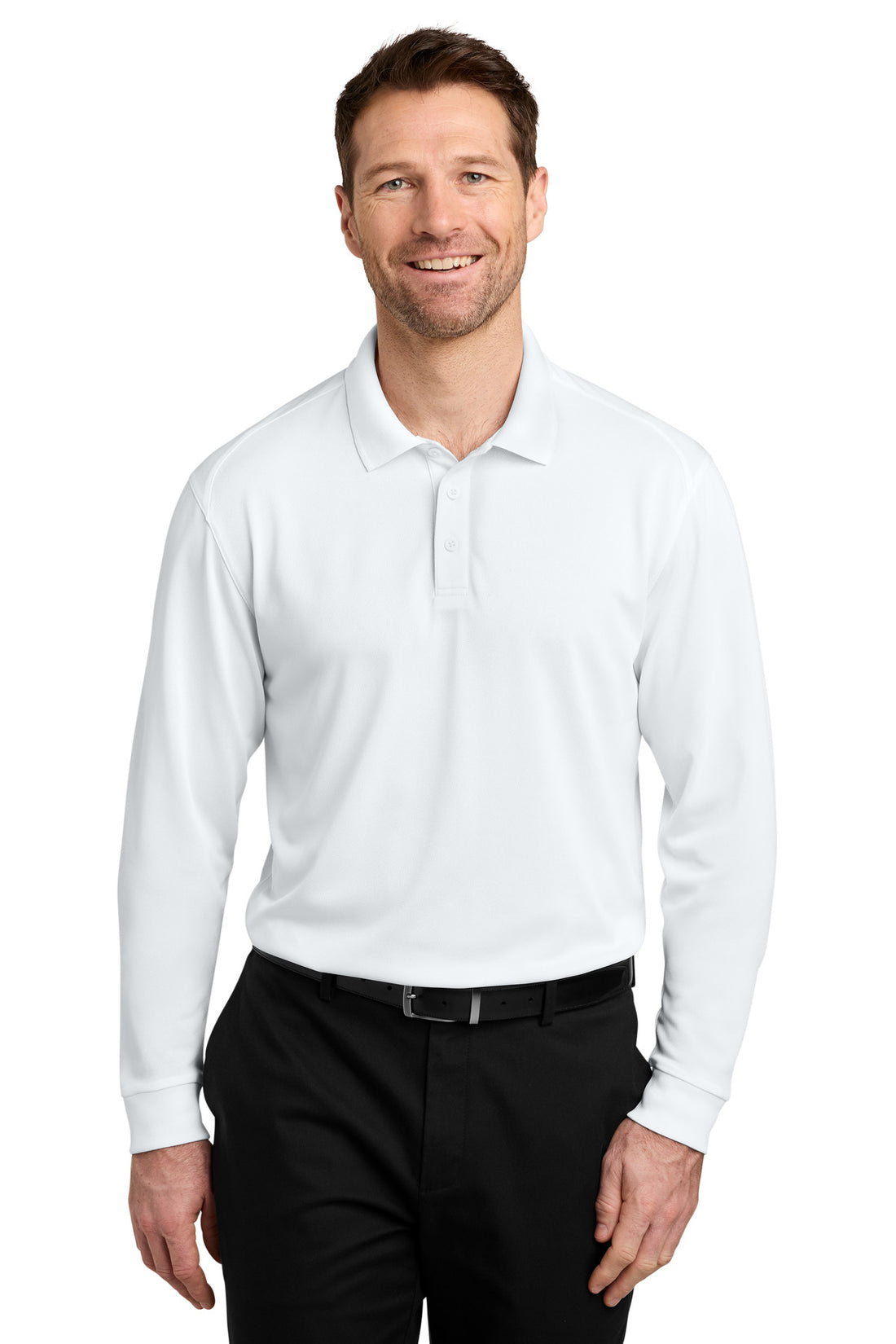 Port Authority® Wearever Performance Pique Long Sleeve Polo K240LS