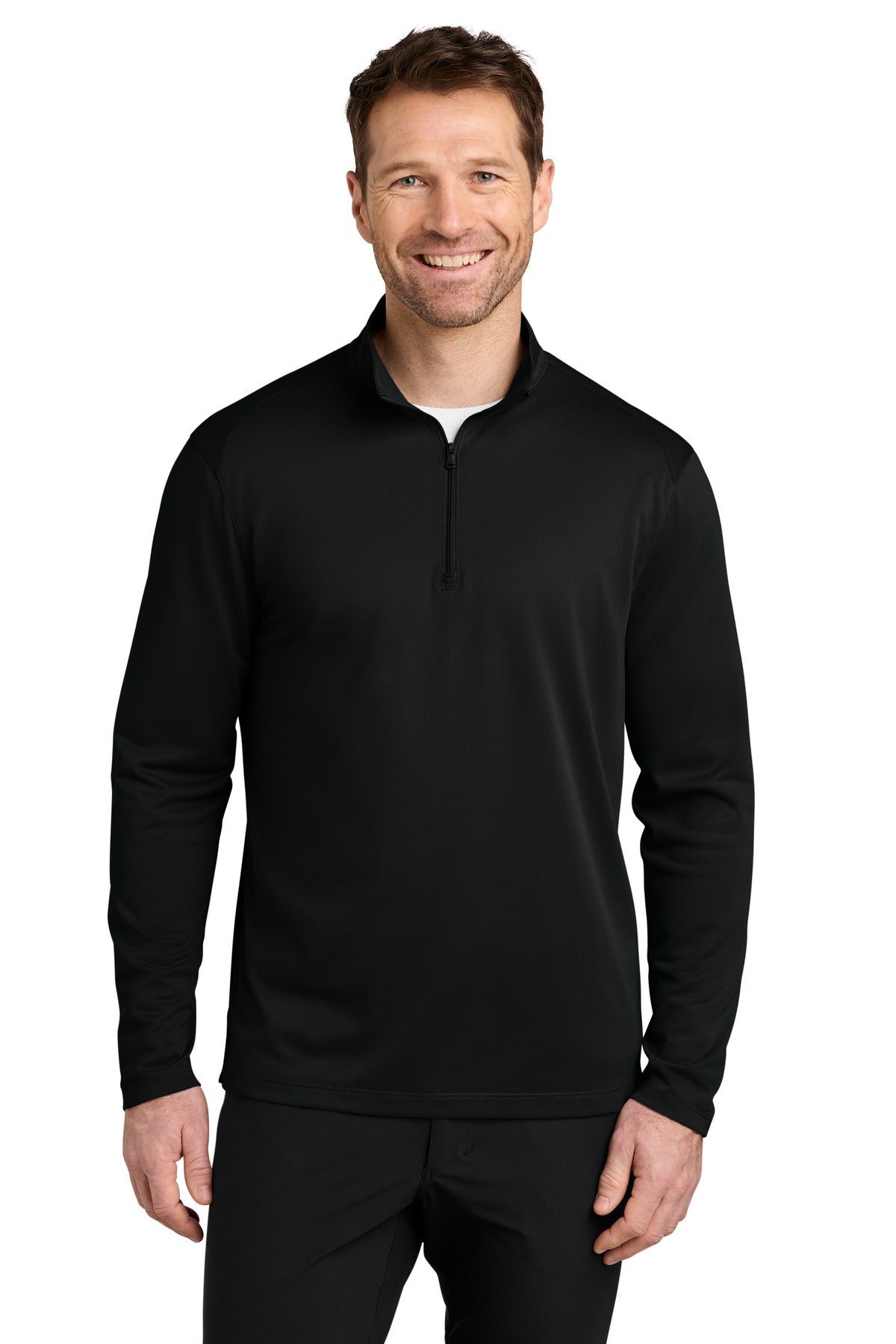 Port Authority® Wearever Performance Pique 1/4-Zip K241 - Deep Black - 2XL