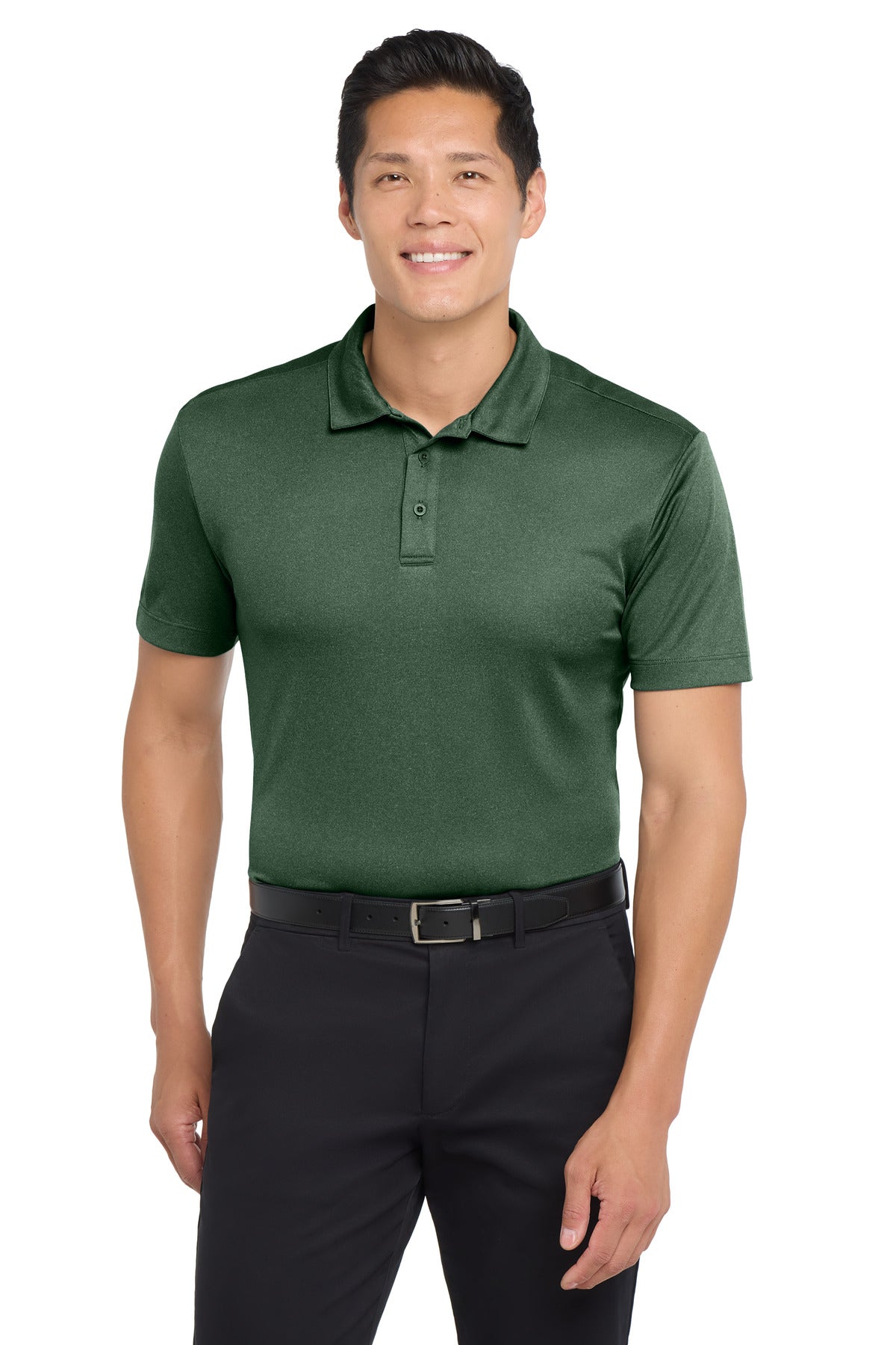 Port Authority ® Heathered Silk Touch  Performance Polo. K542