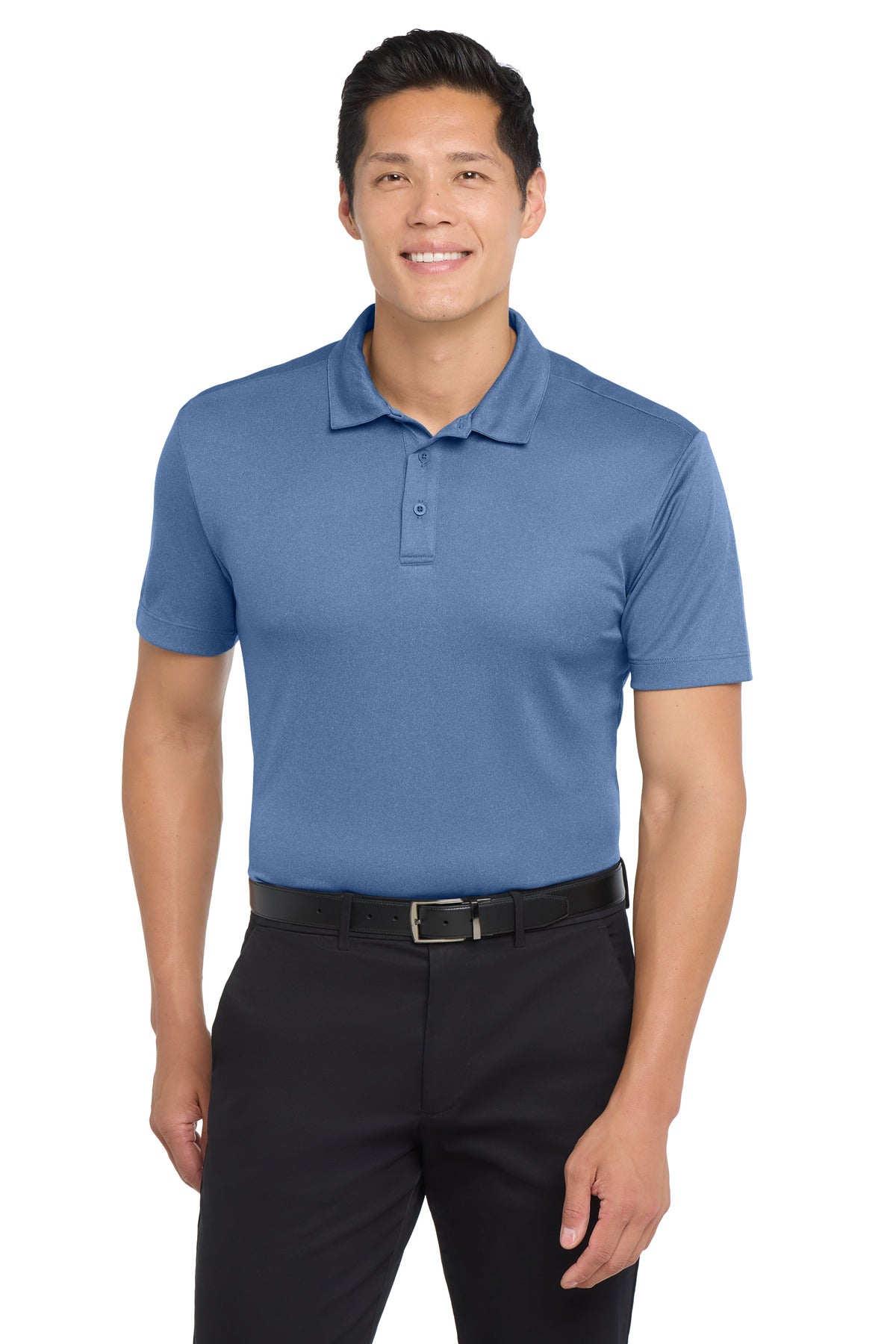 Port Authority ® Heathered Silk Touch  Performance Polo. K542