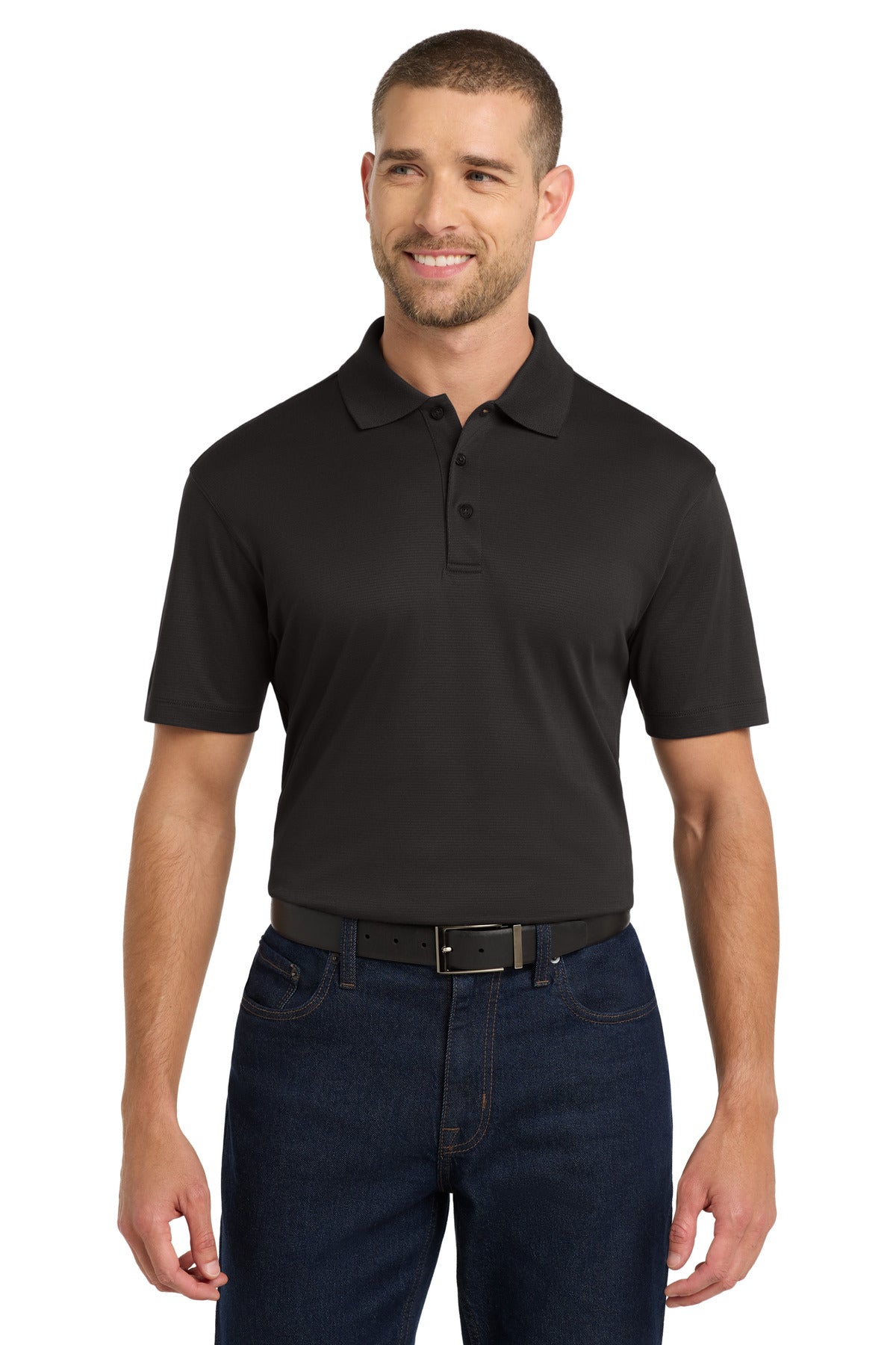 Port Authority® Rapid Dry Mesh Polo. K573 - Black - 2XL