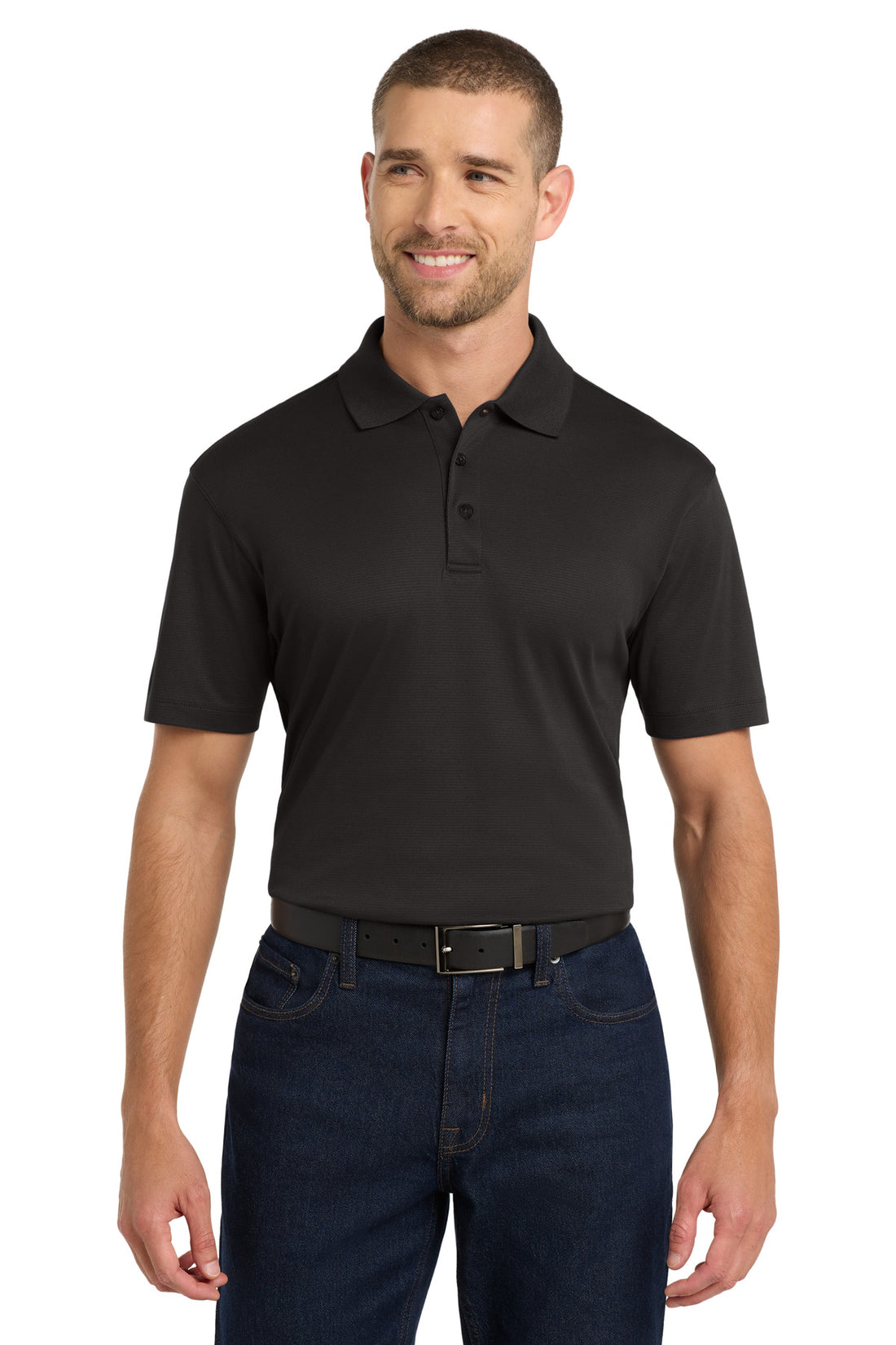 Port Authority® Rapid Dry Mesh Polo. K573 - Black - 2XL